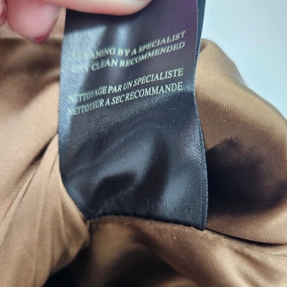 New BlankNYC Suede Moto Jacket Womens S Brown Belted Crop Blank NYC - Picture 8 of 8